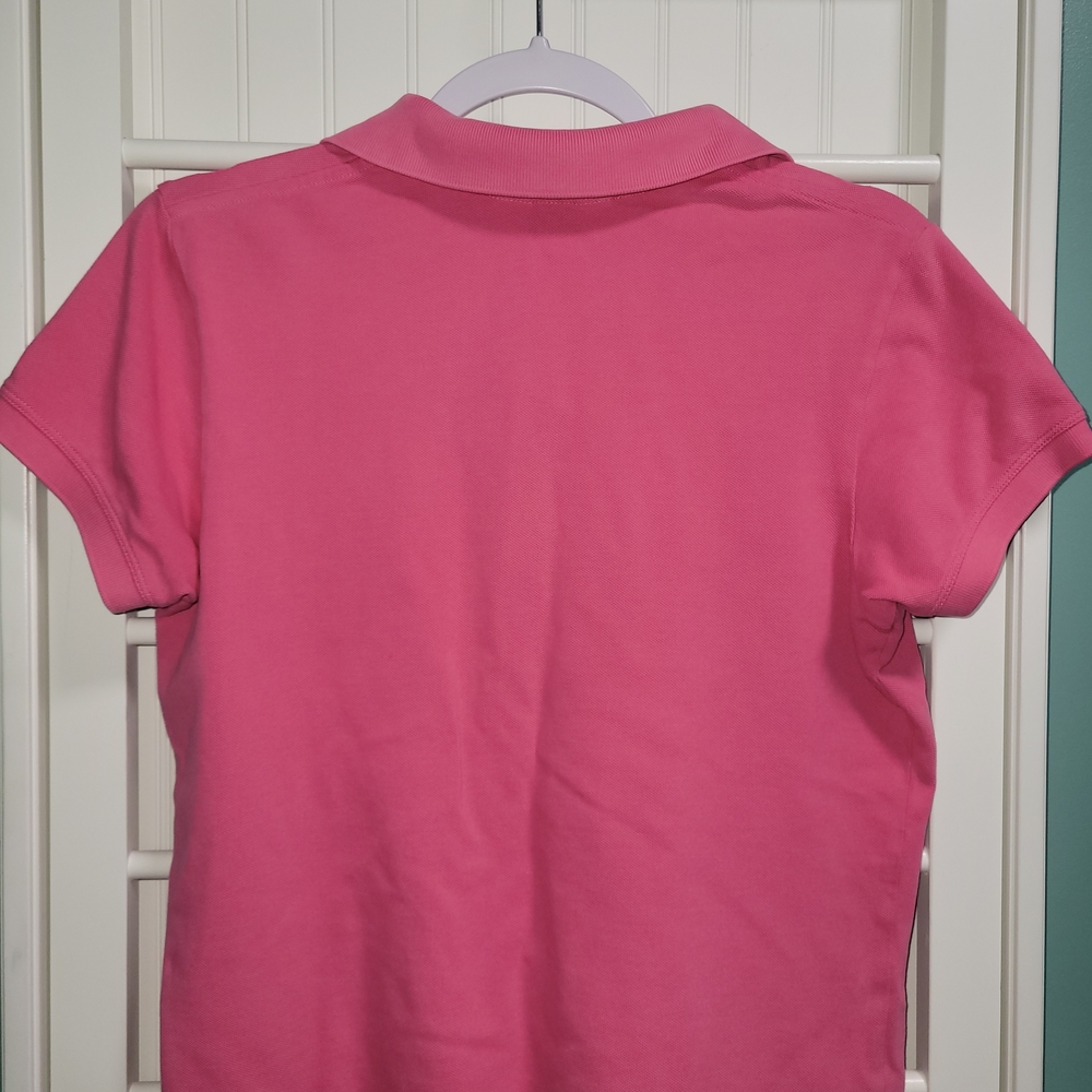 Lilly Pulitzer Vibrant Pink Short Sleeve Polo - Picture 3 of 7